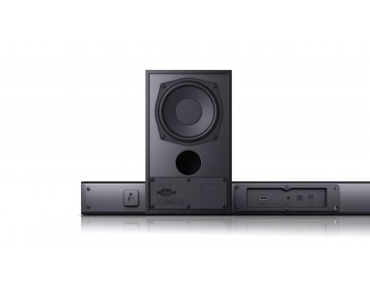 Garso sistema Sharp HT-SBW182, 2.1 Slim, AUX in, Bluetooth, HDMI, Optical, Bluetooth, 160 W, belaidis ryšys, juoda