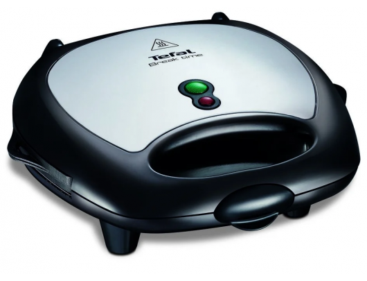 Sumuštinių keptuvė TEFAL Sandwitch Maker SW614831 700 W Number of plates 3 Black/Stainless Steel