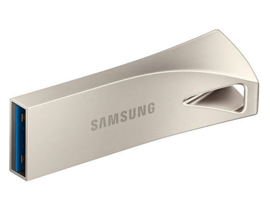 USB raktas Samsung BAR Plus MUF-128BE3/APC 128GB, USB 3.1, Silver