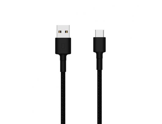 Kabelis Xiaomi Mi Type-C Braided Cable SJV4109GL 1 m, Black, USB Type-A Male, USB-C Male