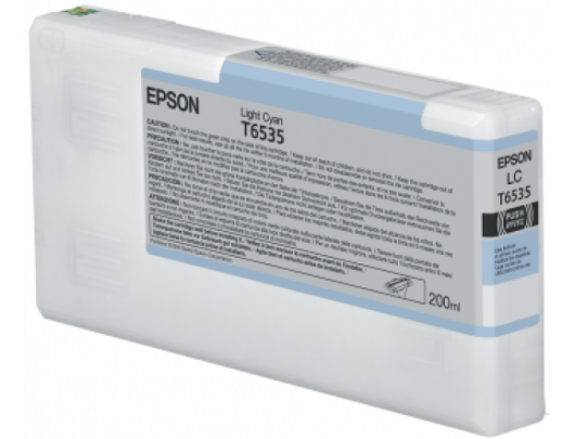 Epson T6535 Ink Cartridge, Light Cyan
