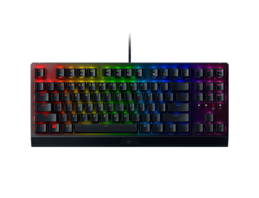Žaidimų klaviatūra Razer BlackWidow V3, Gaming keyboard, RGB LED light, NOR, Black, Wired