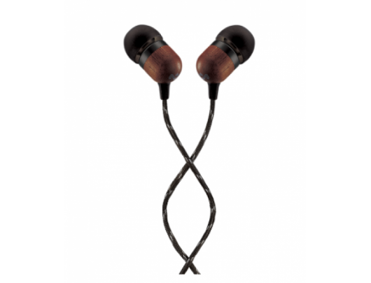Ausinės Marley Earbuds Smile Jamaica 3.5 mm, Signature Black, Built-in microphone
