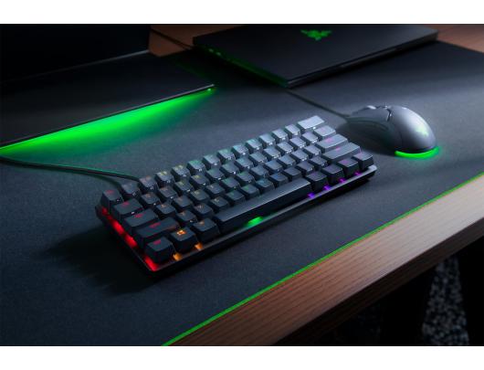 Klaviatūra Razer Huntsman Mini, Gaming keyboard, RGB LED light, US, Black, Wired