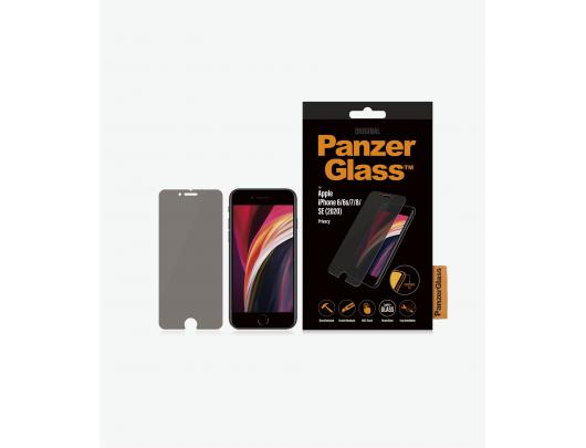 Ekrano apsauga PanzerGlass Screen Protector, Iphone 6/6s/7/8/SE (2020), Glass, Crystal Clear, Privacy Filter