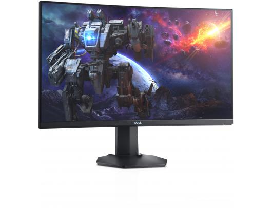 Monitorius Dell Curved Gaming Monitor S2721HGF 27", VA, FHD, 1920x1080, 16:9, 1 ms, 350 cd/m², Black, Headphone Out Port