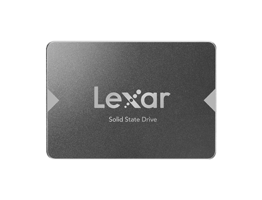 SSD diskas Lexar NS100 256 GB, SSD form factor 2.5", SSD interface SATA III, Write speed 510 MB/s, Read speed 520 MB/s
