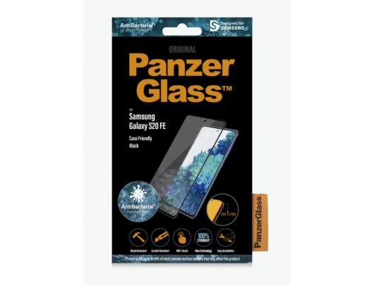 Ekrano apsauga PanzerGlass Samsung, Galaxy S20 FE CF, Glass, Black, Clear Screen Protector