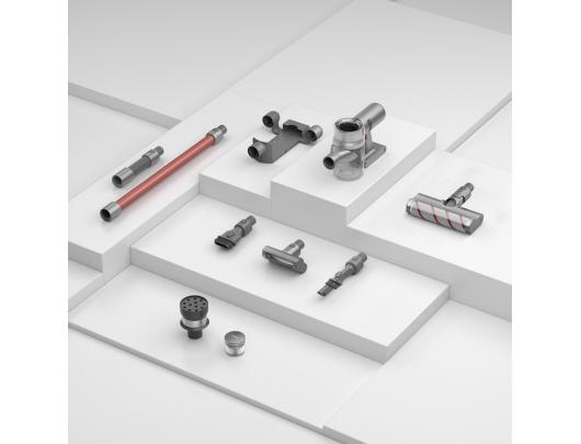 Dulkių siurblys šluota Dreame V11 Cordless operating, Handstick, 25.2 V, Operating time (max) 90 min, Grey/Red, Battery warranty 12 month(s)