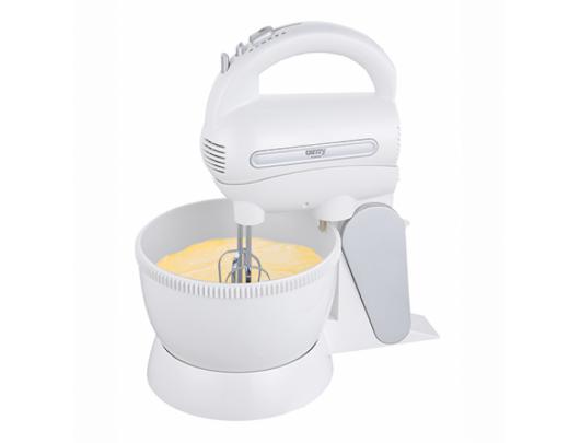 Mikseris Camry Mixer CR 4213 Mixer with bowl, 300 W, Number of speeds 5, Turbo mode, White