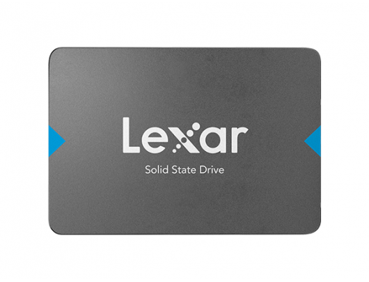 SSD diskas Lexar SSD NQ100 240 GB, SSD form factor 2.5, SSD interface SATA III, Write speed 445 MB/s, Read speed 550 MB/s