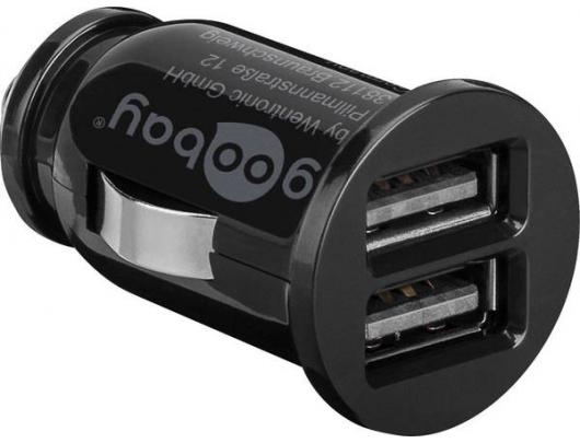 Automobilinis įkroviklis Goobay Dual USB 58912 USB 2.0 port A, 3.1 A, 12 V