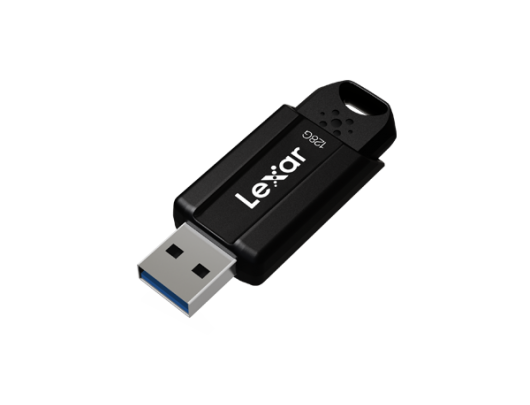 USB raktas Lexar JumpDrive S80 128GB, USB 3.1, Black, 60 MB/s, 150 MB/s