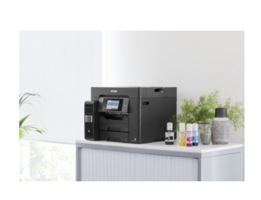 Rašalinis daugiafunkcinis spausdintuvas Epson EcoTank L6570 Colour, Inkjet, A4, Wi-Fi, Black