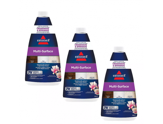 Valiklis Bissell MultiSurface Detergent Trio Pack 1000 ml