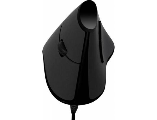 Pelė Logilink Ergonomic Vertical Mouse ID0158 Wired, Black