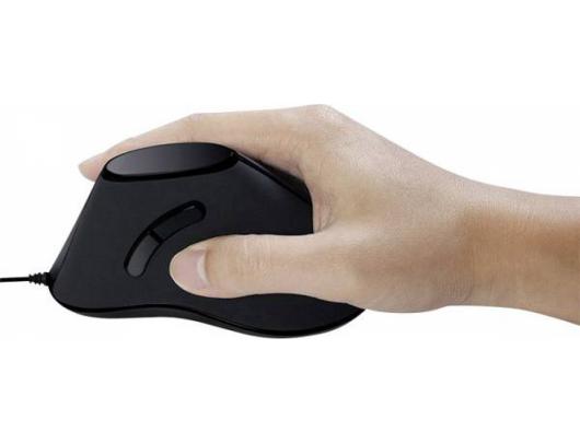 Pelė Logilink Ergonomic Vertical Mouse ID0158 Wired, Black