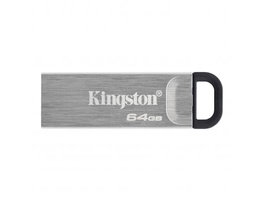 USB raktas Kingston USB DataTraveler Kyson 64GB, USB 3.2 Gen 1, Black/Grey