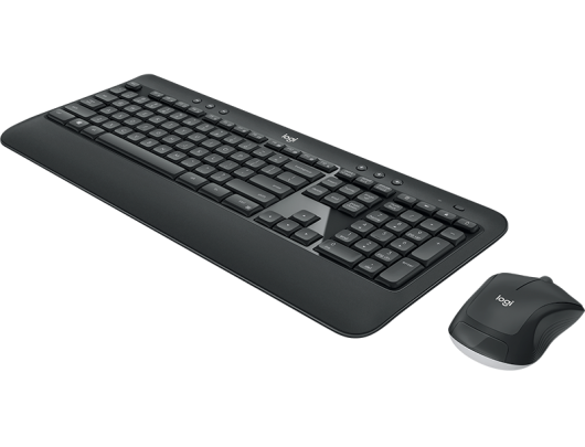 Klaviatūra+pelė Logitech MK540 Advanced Wireless Keyboard and mouse pack, USB, Keyboard layout QWERTY, USB, Black, Wireless connection, US