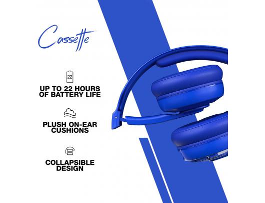 Ausinės Skullcandy Cassette Wireless Over-Ear Headphone, Blue