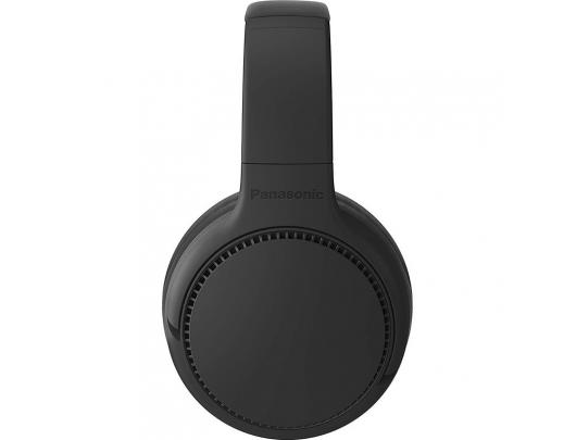 Ausinės Panasonic Deep Bass Wireless Headphones RB-M300BE-K Over-ear, Microphone, Black