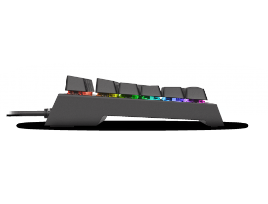 Klaviatūra GENESIS THOR 210 RGB Gaming Keyboard, US Layout, Wired, Black, RGB backlight