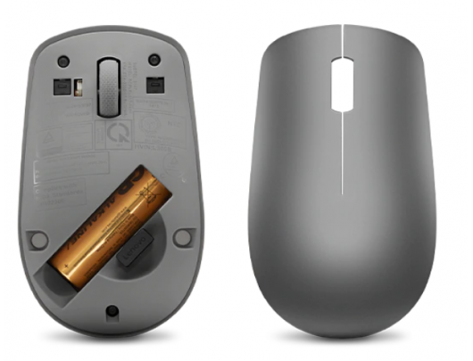 Belaidė pelė Lenovo 530 Wireless mouse, 2.4 GHz Wireless via Nano USB, Graphite