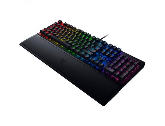 Žaidimų klaviatūra Razer BlackWidow V3 Mechanical Gaming Keyboard, Yellow Switch, Nordic Layout, Wired, Black