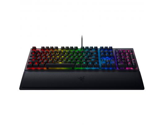 Žaidimų klaviatūra Razer BlackWidow V3 Mechanical Gaming Keyboard, Yellow Switch, Nordic Layout, Wired, Black