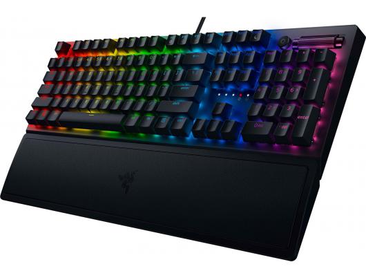 Žaidimų klaviatūra Razer BlackWidow V3 Mechanical Gaming Keyboard, Yellow Switch, Nordic Layout, Wired, Black