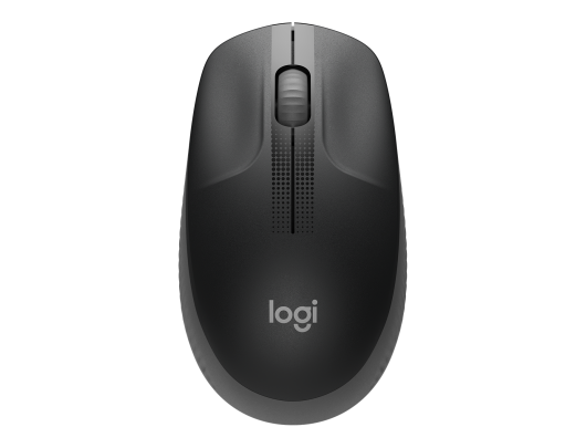 Belaidė pelė Logitech Full size Mouse M190 	Wireless, Mid Grey, USB