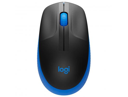 Belaidė pelė Logitech Full size Mouse M190 	Wireless, Blue, USB