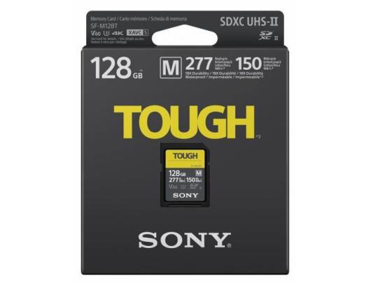 Atminties kortelė Sony Tough Memory Card UHS-II 128GB, micro SDXC, Flash memory class 10