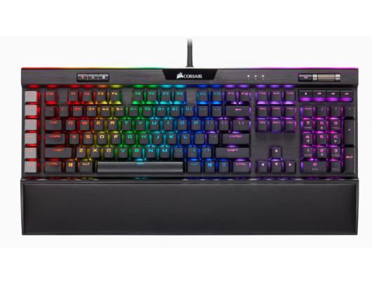 Zaidimų Klaviatura Corsair K95 Rgb Platinum Xt Mechanical Gaming Keyboard Rgb Led Light Na Wired Black