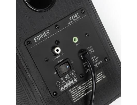 Kolonėlės Edifier Active Speaker System R33BT Bluetooth version 5.0, Black, Bluetooth, Wireless connection