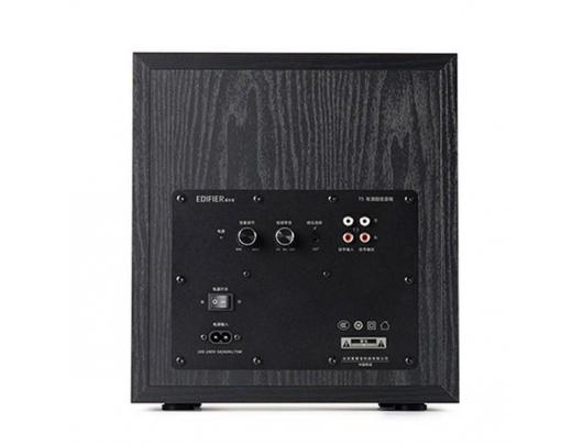 Kolonėlės Edifier Powered Subwoofer T5 Stereo RCA in, Stereo RCA out, Black, 70 W