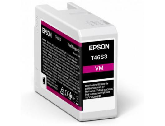 Rašalo kasetė Epson UltraChrome Pro 10 ink T46S3 Ink cartrige, Vivid Magenta