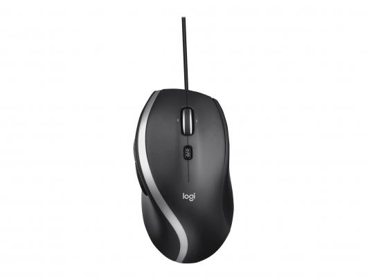 Pelė Logitech Advanced Corded Mouse M500s Optical Mouse, Wired, Black