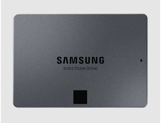 SSD diskas Samsung SSD 870 QVO 8000 GB, SSD form factor 2.5", SSD interface SATA III, Write speed 530 MB/s, Read speed 560 MB/s