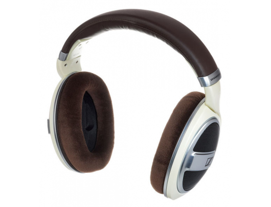 Ausinės Sennheiser Wired Over-Ear Headphones HD 599 Over-ear, 3.5 mm, Ivory