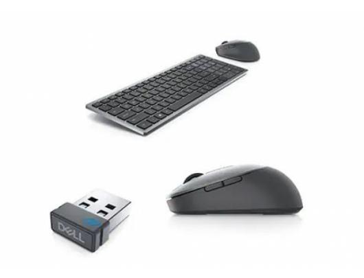 Belaidis pelės / klaviatūros imtuvas Dell USB RF 2.4 GHz Pilka
