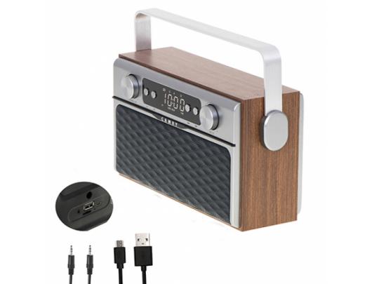 Radijo imtuvas Camry Bluetooth Radio CR 1183 16 W, AUX in, Wooden