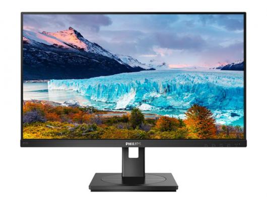 Monitorius Philips S-line 272S1AE 27 in IPS Full HD (1080p) 1920x1080 at 75 Hz 250 cd/m² HDMI, DVI-D, VGA, DisplayPort Height, pivot (rotation), swiv