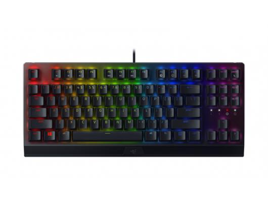 Klaviatūra Razer BlackWidow V3 RGB LED light, US, Wired, Black