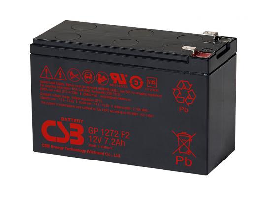 Baterija nepertraukiamo maitinimo šaltiniui CSB Battery Valve Regulated Lead Acid Battery GP1272F2 7.2 Ah, 12 V