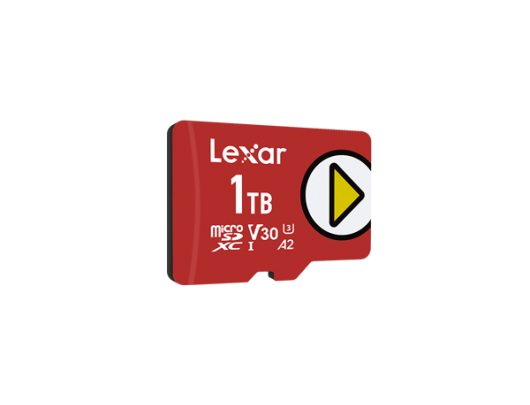 Atminties kortelė Lexar Play UHS-I 1024GB, micro SDXC, Flash memory class 10