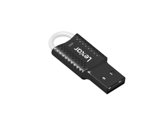 USB raktas Lexar USB Flash Drive JumpDrive V40 64 GB, USB 2.0, Black
