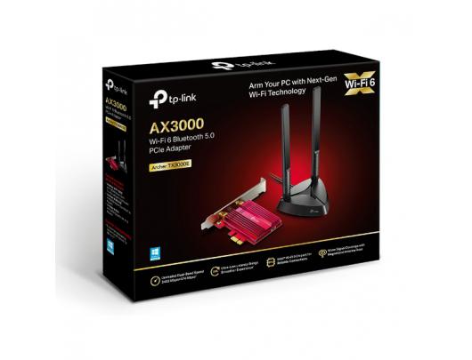 Adapteris TP-LINK TX3000E AX3000 Wi-Fi 6 Bluetooth 5.0