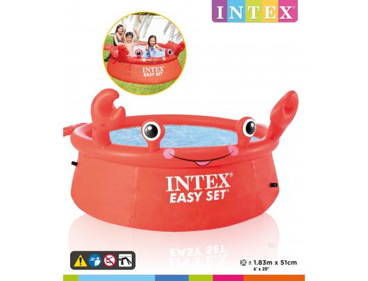 Baseinas Intex Happy Crab Easy Set Pool 183x51 cm