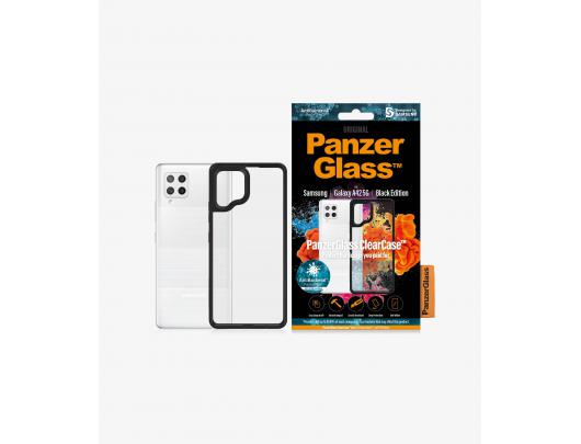 Dėklas PanzerGlass Clear Case Samsung, Galaxy A42 5G, Hardened glass, Black AB